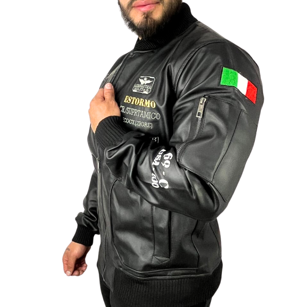 CHAQUETA BERLIN - CUERO GENUINO