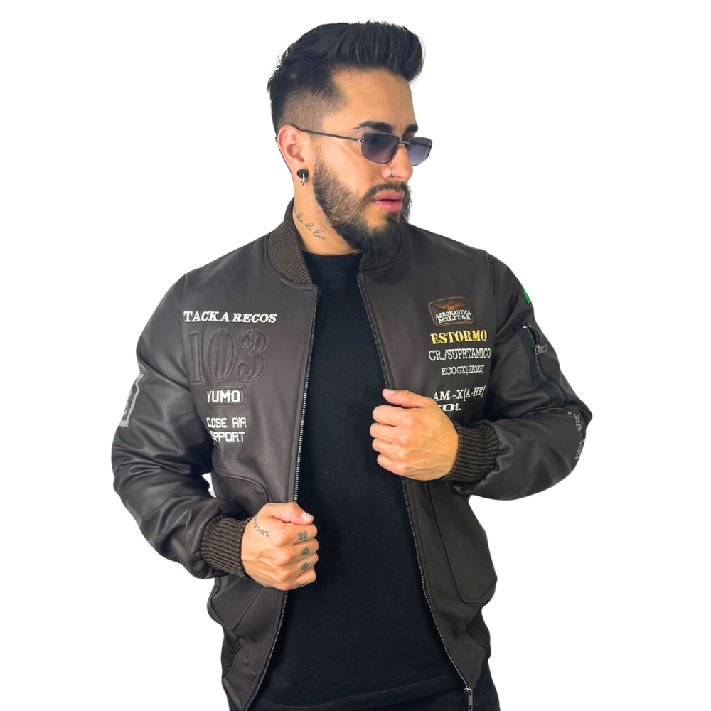 CHAQUETA BERLIN - CUERO GENUINO