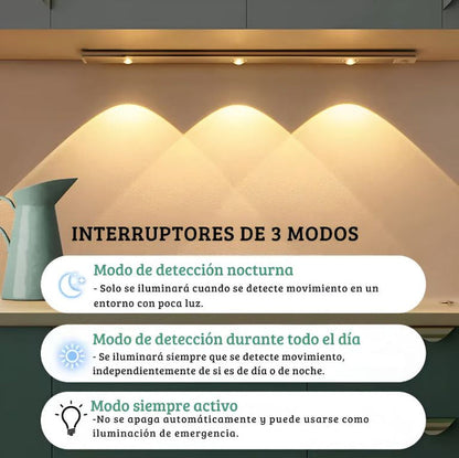 LAMPARA LED CON SENSOR DE MOVIMIENTO 100 cm