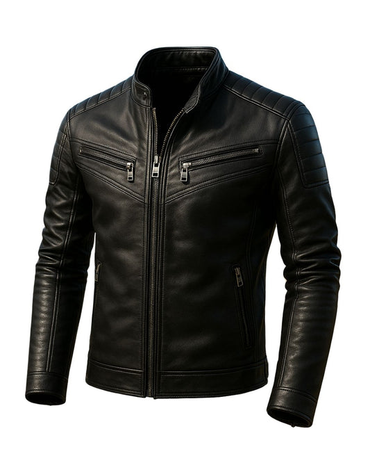 CHAQUETA JACKET JACK - CUERO GENUINO