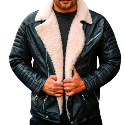 CHAQUETA CHAMARRA OVEJERO EN CUERO